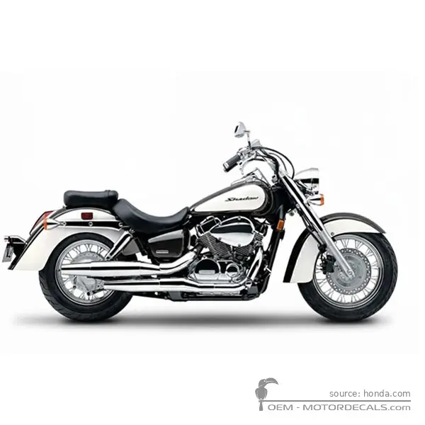 Honda VT750C SHADOW Aero 2008 - Graphite Black