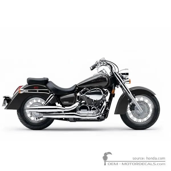 Honda VT750C SHADOW Aero 2009 - Graphite Black
