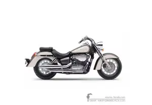 Decals for Honda VT750C SHADOW Aero 2009 • Honda OEM Decals