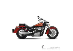 Decals for Honda VT750C SHADOW Aero 2010 • Honda OEM Decals