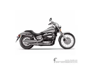 Adesivi per Honda VT750C SHADOW Spirit 2010 • Honda Adesivi OEM