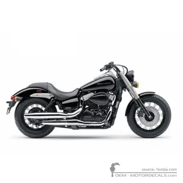 Honda VT750C SHADOW Phantom 2010 - Matte Black