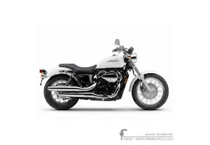 Decals for Honda VT750C SHADOW RS 2010 • Honda OEM Decals