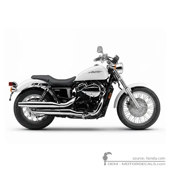 Honda VT750C SHADOW RS 2010 - Pearl Fadeless White