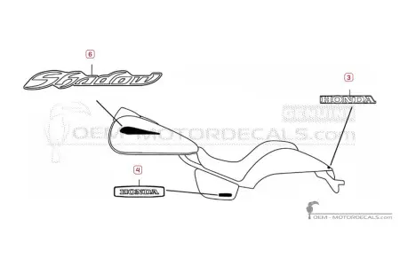 Honda VT750C SHADOW 2010
