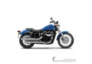 Stickers voor Honda VT750C SHADOW RS 2012 • Honda OEM Stickers