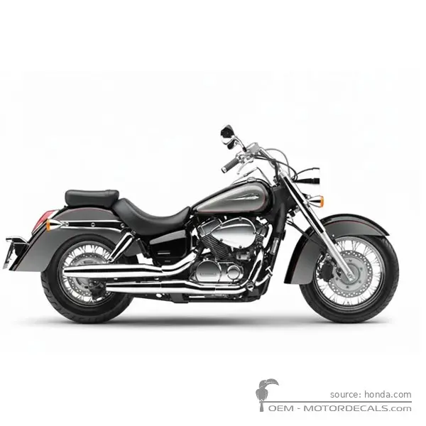 Honda VT750C SHADOW 2012 - Cosmic Black