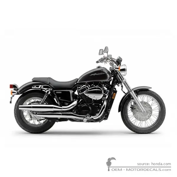 Honda VT750C SHADOW RS 2013 - Mat Gunpowder Black Metallic