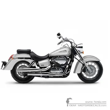 Honda VT750C SHADOW 2014 - Indy Gray Metallic