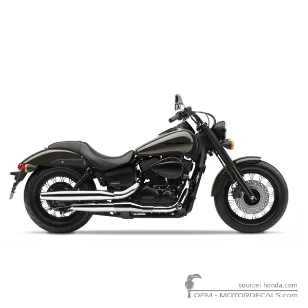 Honda VT750C SHADOW Phantom 2014 - Titanium Blade Metallic