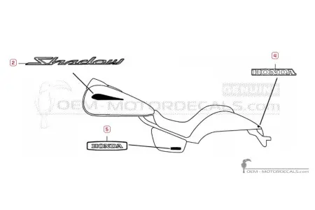 Honda VT750C SHADOW Phantom 2014