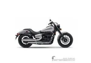 Pegatinas para Honda VT750C SHADOW Phantom 2016 • Honda Pegatinas OEM