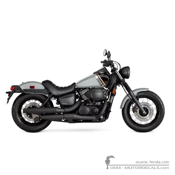Honda VT750C SHADOW Phantom 2024 - Deep Pearl Gray