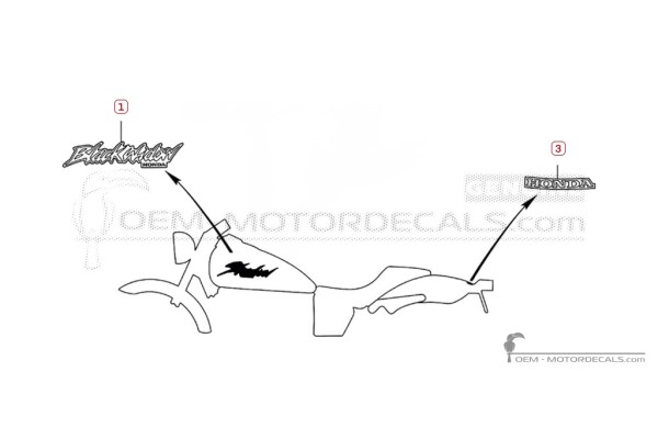 Honda VT750DC Black Widow 2001