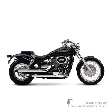 Honda VT750DC Shadow Spirit 2002 - Black