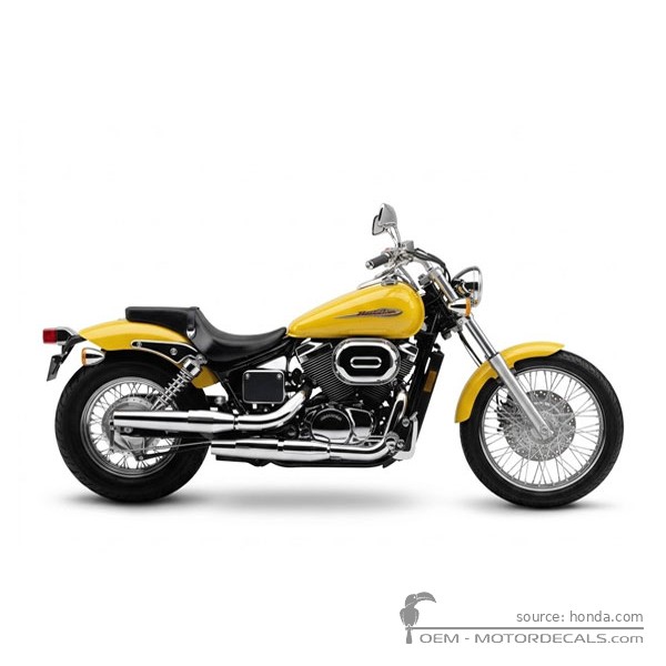 Aufkleber für Honda VT750DC Shadow Spirit 2002 • Honda OEM-Aufkleber