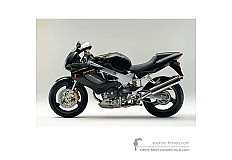Adesivi per Honda VTR1000F FIRESTORM 1997 - Nero • Honda Adesivi OEM