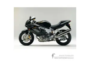 Adesivi per Honda VTR1000F FIRESTORM 1997 - Nero • Honda Adesivi OEM