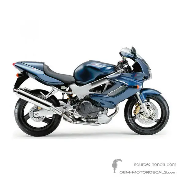 Honda VTR1000F FIRESTORM 1999 - Niebieski - Atessa Blue