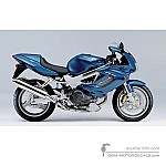 Honda VTR1000F FIRESTORM 2000 - Blau