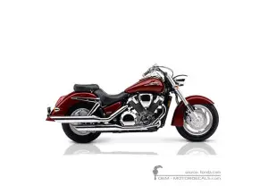 Autocollants pour Honda VTX1800 R 2003 • Honda Autocollants OEM