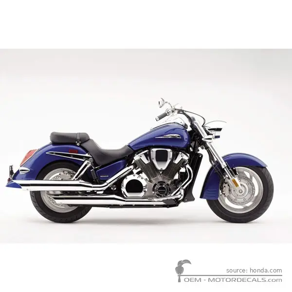 Honda VTX1800 R 2003 - Pearl Chromium Purple