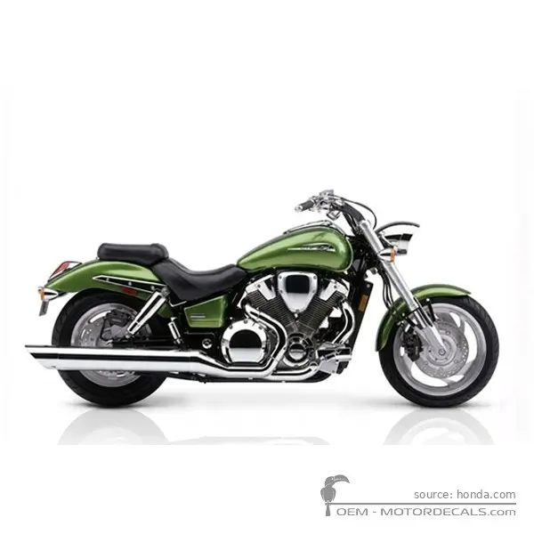Honda VTX1800 C 2003 - Pearl Jade Green Metallic