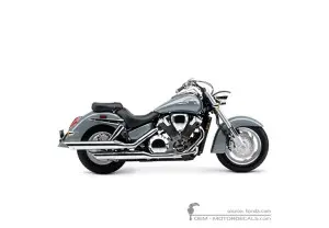 Autocollants pour Honda VTX1800 R 2003 • Honda Autocollants OEM