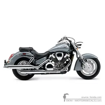 Honda VTX1800 R 2003 - Stream Silver Metallic