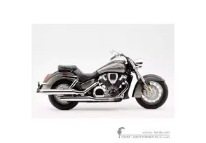 Pegatinas para Honda VTX1800 S 2003 • Honda Pegatinas OEM
