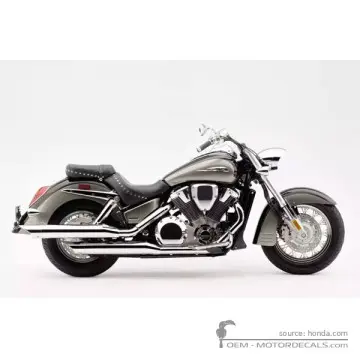 Honda VTX1800 S 2003 - Stream Silver Metallic