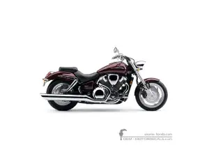 Pegatinas para Honda VTX1800 C 2004 • Honda Pegatinas OEM