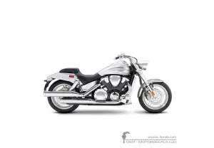 Autocollants pour Honda VTX1800 F 2005 • Honda Autocollants OEM