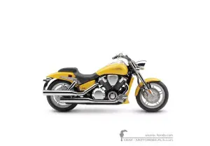 Decals for Honda VTX1800 F 2007 • Honda OEM Decals