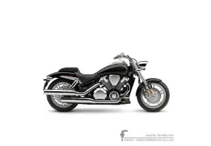 Decals for Honda VTX1800 F 2008 • Honda OEM Decals