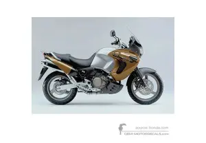 Decals for Honda XL1000V VARADERO 1999 - Golden • Honda OEM Decals