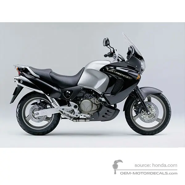 HONDA XL1000V VARADERO 2000 - Schwarz - Pearl Prism Black
