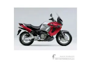 Decals for Honda XL1000V VARADERO 2001 - Red • Honda OEM Decals