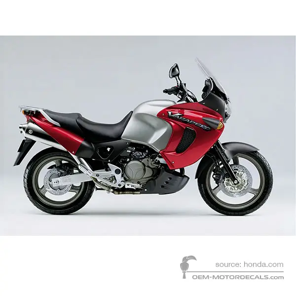 HONDA XL1000V VARADERO 2002 - Rot - Candy Glory Red