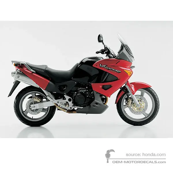 HONDA XL1000V VARADERO 2003 - Rot - Candy Glory Red