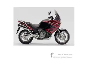 Decals for Honda XL1000V VARADERO 2007 - Red • Honda OEM Decals
