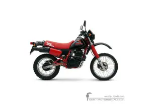 Decals for Honda XL600R 1985 • Honda OEM Decals