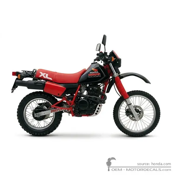 Honda XL600R 1985 - Black