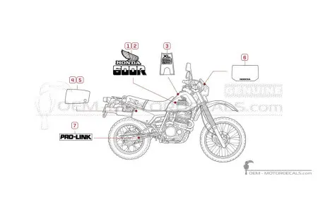 Honda XL600R 1985