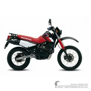 Honda XL600R 1986 - Black