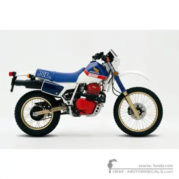 Honda XL600R RG 1986 - Shasta White