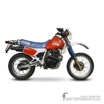 Honda XL600R 1987 - Shasta White