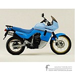 Honda XL600V TRANSALP 1989 - Blue