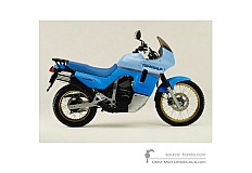 Naklejki do Honda XL600V TRANSALP 1989 - Niebieski • Honda Naklejki OEM