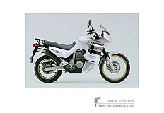 Naklejki do Honda XL600V TRANSALP 1991 - Srebrny • Honda Naklejki OEM